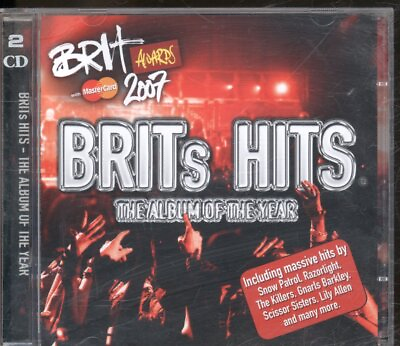 #ad Various Brits Hits The Album Of The Year 2007 Used CD J326z GBP 7.75
