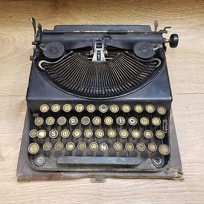 #ad Original REMINGTON Collectible Antique Portable Vintage Typewriter in Working. $220.00