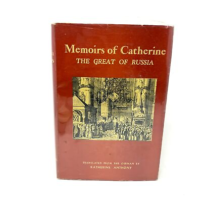 #ad 1935 Memoirs of Catherine The Great Of Russia $23.99