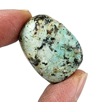 #ad African Turquoise Tumbled Chakra Stone Africa 13.8 grams $4.99