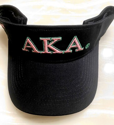 #ad AKA A lpha Kappa Alpha Embroidered Visor with Letters $23.08
