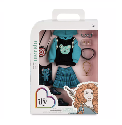 #ad Disney ily 4EVER Fashion Pack Inspired by Brave Merida New with Box $26.09