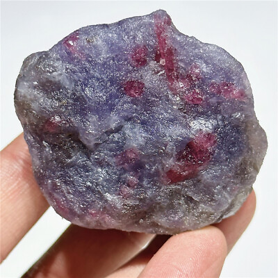 #ad 103g Crystal Unicorn Stone Rough Stone Pink Tourmaline Raw Mineral Specimen Gift $23.99