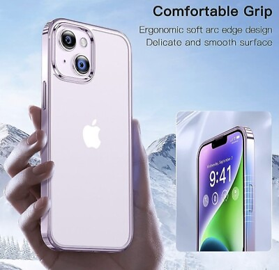 #ad Alphex iPhone 14 2022 Light Purple Clear Case $2.50