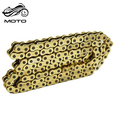 #ad Drive Chain Gold Color 520 x114 ATV Motorcycle 520 Pitch With O Ring 114 Links $23.59