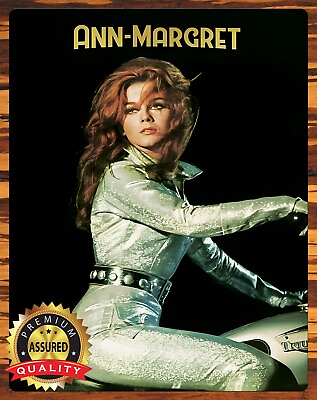 #ad Ann Margret Triumph Motorcycles Metal Sign 11 x 14 $27.99