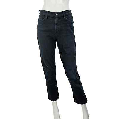 #ad IMOGENE WILLIE the Imogene Slim Denim Jeans in Black Washed Women#x27;s 28R $74.99
