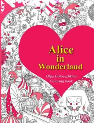 #ad Alice In Wonderland Coloring Book $10.07