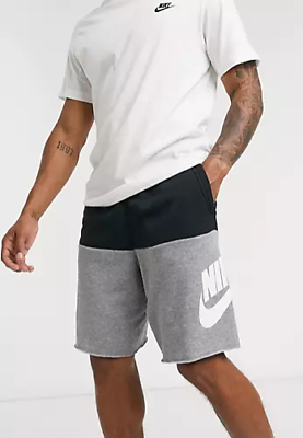 #ad Men#x27;s Nike Athletic Gym Alumni Muscle Logo Shorts Joggers Black New With Tags $29.99