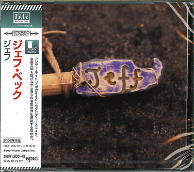 #ad Jeff Beck SEALED BRAND NEW CD BSCD2 quot;JEFFquot; 2 Bonus Tracks OBI $25.65