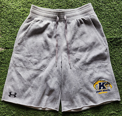 #ad Under Armour Hustle Fleece Kent State Football Athletic Shorts $29.99