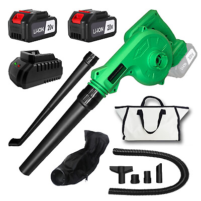 #ad Tegatok 2 in1 Portable Cordless Leaf Blower Compact Handheld Vacuum Dust Cleaner $49.99