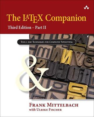 #ad The LaTeX Companion 3rd Edition: Part II by Frank Mittelbach English Hardcove GBP 44.69