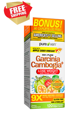 #ad Pure Xen 100% Pure Garcinia Cambogia Lose Weight ** 120 Veggie Caplets ** $30.65