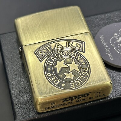 #ad Zippo Resident Evil BIOHAZARD 20th Anniversary Limited S.T.A.R.S. Japan New $89.95