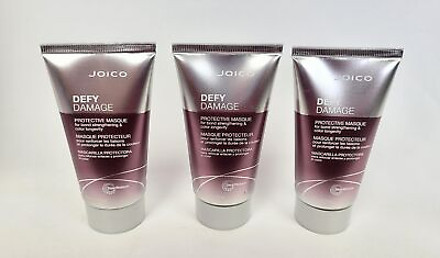 #ad LOT OF 3 NEW JOICO Defy Damage Protective Masque Hair Mask 50ml 1.7 fl oz each $9.95