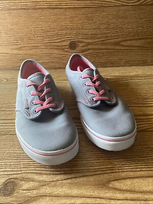 #ad Vans Sneaker Grey And Pink Missy Size 5 $15.00