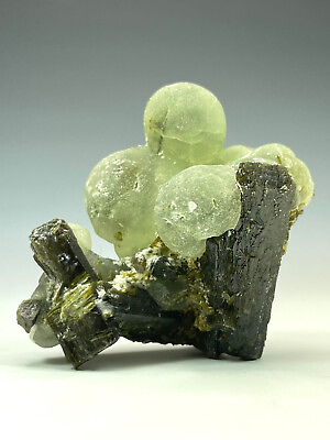 #ad 69.8g PREHNITE on EPIDOT natural collection piece #OTH7 $159.50