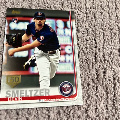 #ad 2019 Topps Update Devin Smeltzer Minnesota Twins #US130 150th Ann. Gold Stamp $1.95