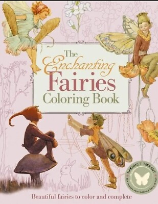#ad The Enchanting Fairies Coloring Book: Therapeutic amp; Relaxing Beautiful Fairies $16.98