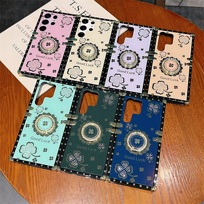 #ad For Samsung Galaxy S23 S23 S23 Ultra Bling Lucky Ring Case For Girils Lady $9.99