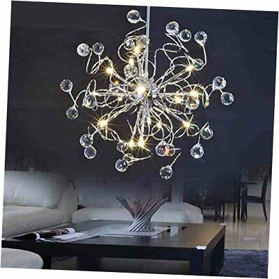 #ad 15 Lights LED Modern Crystal Chandelier Lighting for Living RoomDining $218.45