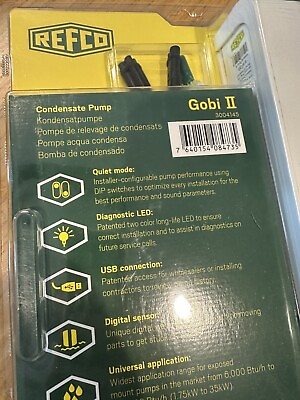 #ad Refco Gobi II Condensate Pump 3004145 NEW HVAC MINI SPLIT $120.00