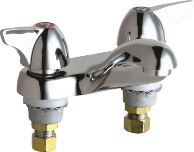 #ad Chicago Faucets 802 1000CP 802 1000ABCP Lavatory Faucet 4quot; Chrome Plate 2.2 GPM $139.00