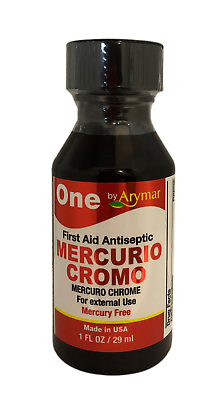 #ad Arymar Mercurio Cromo Mercuro Chrome 1 FL. OZ. $8.99