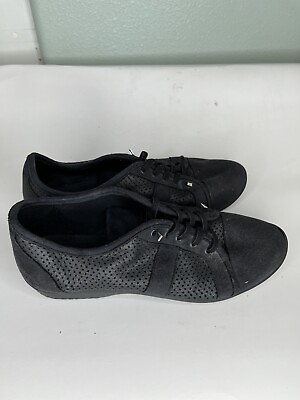 #ad Arcopedico Black Suede Lace Up Casual Comfort Shoes Women Sz 41EU 10.5M US $19.53