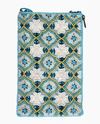 #ad Bamboo Trading Company Club Bag: Floral Textile Item# SHB876 $35.99
