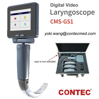 #ad Portable Video Laryngoscope Digital Color Touch Display Rechargeable New GS1 $649.00