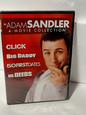 #ad The Adam Sandler 4 Movie Collection DVD 2014 2 Disc Set C1 $9.00