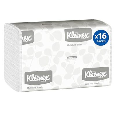 #ad Kleenex Multifold Hand Paper Towels Bulk 01890 Soft and Absorbent $65.33