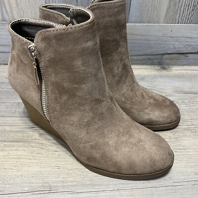#ad Style amp; Co. Womens wynonaa Suede Almond Toe Ankle Fashion Boots $19.49