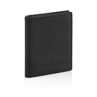 #ad Men card wallet Porsche Design Business slim long rfid billfold in black leather $86.11