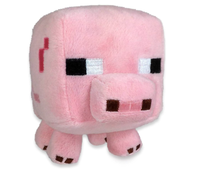#ad Minecraft Baby Pig 7quot; Plush NWT USA SELLER $11.99