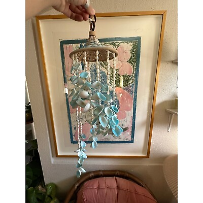 #ad Seashell Hanging Chandelier $40.00