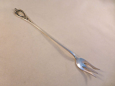 #ad Monticello Lunt Sterling Long Handle Pickle Fork $79.99