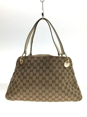 #ad GUCCI handbag PVC Brown total pattern 141470 204991 discolored metal Used $205.26