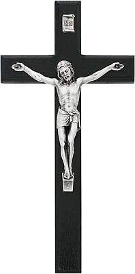 #ad 10 Black Silver Crucifixquot; $59.17