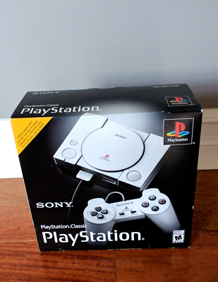 #ad NEW ✹ PlayStation 1 Classic Edition ✹ PS1 Mini Retro Console ✹Factory Sealed USA C $188.00