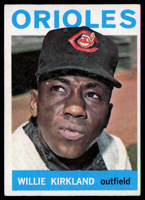 #ad 1964 Topps #17 Willie Kirkland Baltimore Orioles $5.87