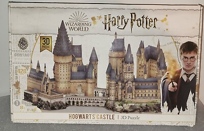 #ad *BRAND NEW* 4D Cityscape Harry Potter: Hogwarts Castle 3D Puzzle 428 Pieces $39.00