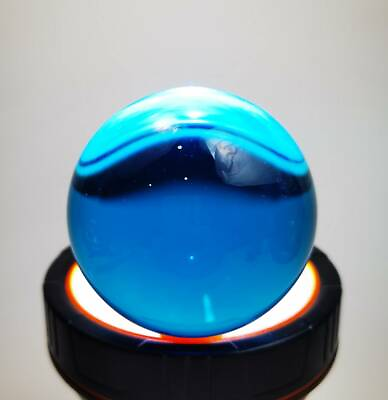 #ad leklai kaew Blue stone worship naga eyes ball relic thai buddha amulet gemstone $54.99