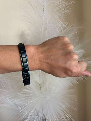 #ad Elegant Magnetic Bracelet 20 Magnets Balance Energy Power Arthritis Pain Relief $32.42