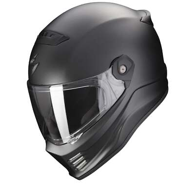 #ad Scorpion Covert FX Solid Matt Black Full Face Helmet New Fast Shipping $228.08