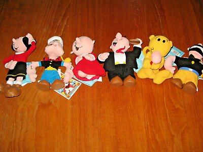 #ad CLASSIC POPEYE LIMITED EDITION 2000 MINT NEW 1 set of 6 $80.00