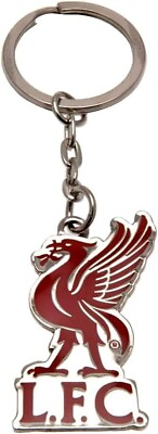 #ad Original FC Liverpool Keyring With Liverbird Wappen Key Ring $15.60