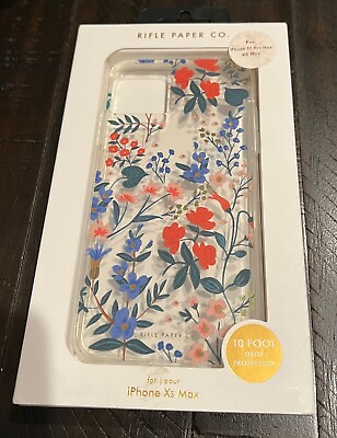 #ad RIFLE PAPER CO 10ft Drop Protection Slim Case For iPhone 11 Pro Max XS Max 6.5quot; $7.99